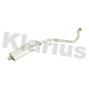 Klarius Box With Centre Pipe Centre fits Peugeot 306 1993-2001 1.4 1.6 1.8 1.9