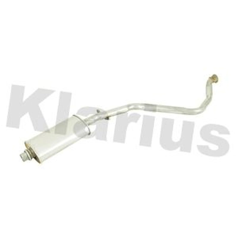 Klarius Box With Centre Pipe Centre fits Peugeot 306 1993-2001 1.4 1.6 1.8 1.9