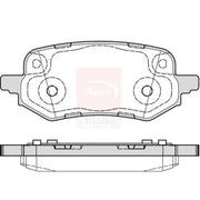 Apec Front & Rear Pads fits Ford Puma 2020 on 1.5