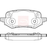 Apec Rear Brake Pad Set PD3947