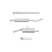 Hella End Silencer Rear fits Toyota Picnic 1996-2000 2.0