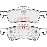 Apec Rear Brake Pad Set PAD1328
