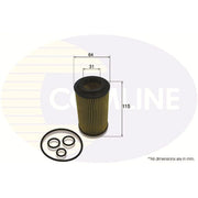 Comline Service Kit with Air, Oil & Cabin Filters fits Land Rover Range Rover