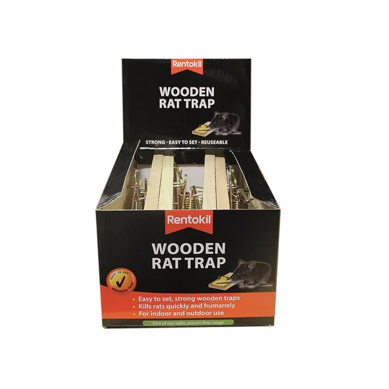 Rentokil Wooden Rat Trap PWL02 - PWL02