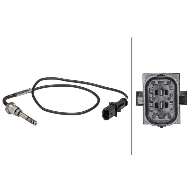 Hella Exhaust Gas Temperature Sensor before catalytic conver fits Alfa Romeo 159