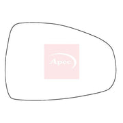 Apec Exterior Wing Mirror Glass Right fits Audi A1 2010-2018 1.0 1.2 1.4 1.6 2.0