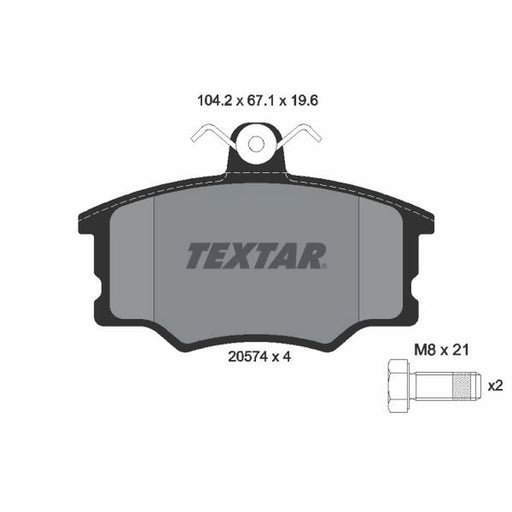 Textar Front Brake Pad Set 2057402