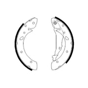 Bosch Brake Shoe Set Axle Kit 0 986 487 572