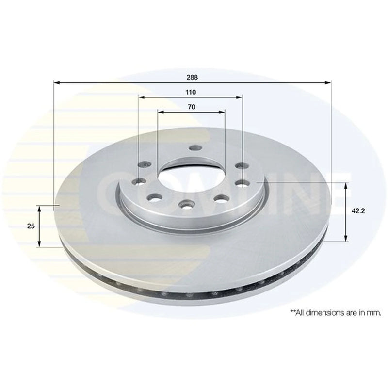 Comline Front & Rear Brake Discs & Pads fits Saab 9-5 1997-2009 2.0 2.2 2.3 3.0