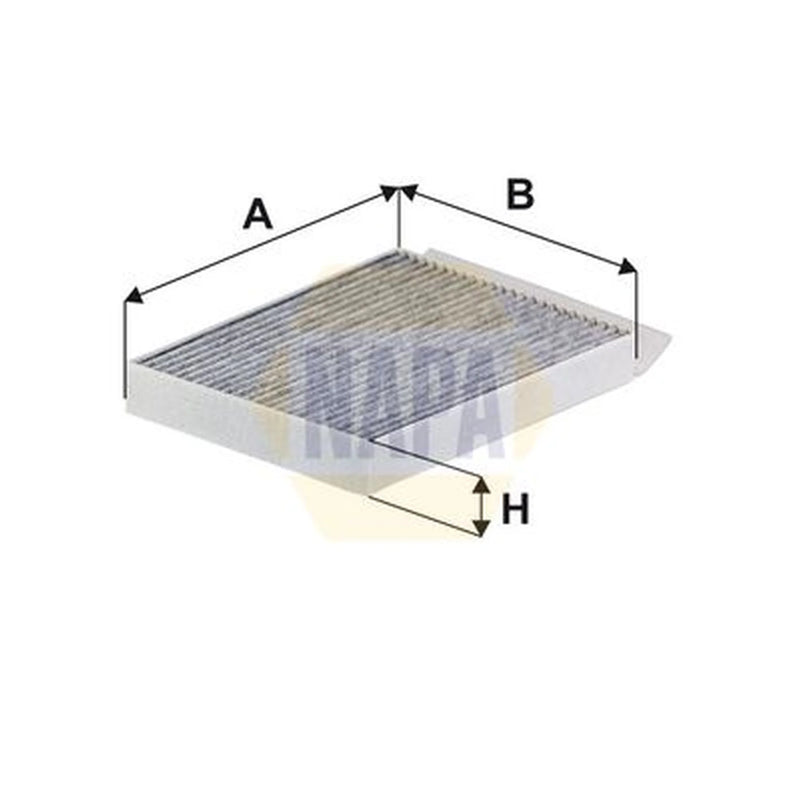 NAPA Cabin Air Filter (Pollen Filter) fits Mercedes-Benz Eqv 2020 on
