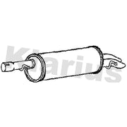 Klarius Box With Tail Pipe Rear fits Skoda Superb I 2001-2008 2.0