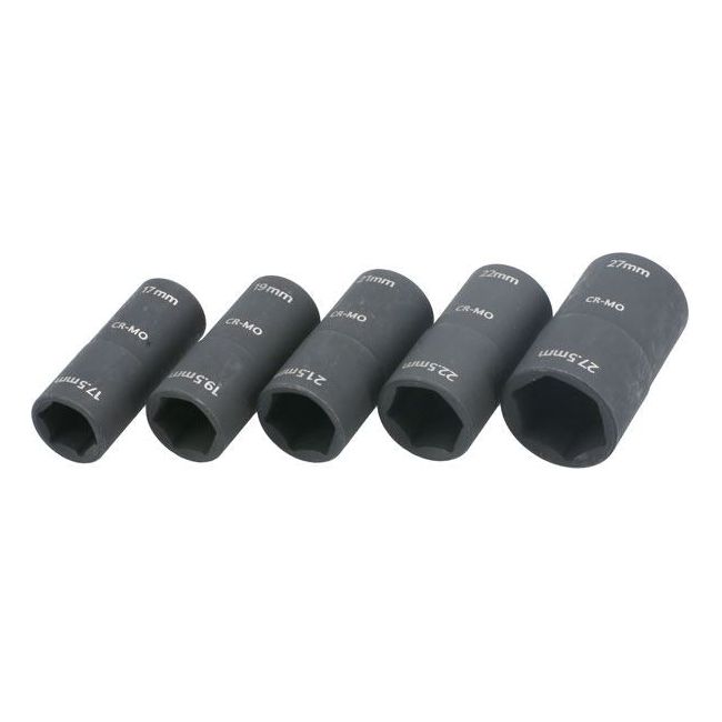 Laser Double Ended Wheel Nut Socket Set 7pc 8698 Laser - Dynamic Drive