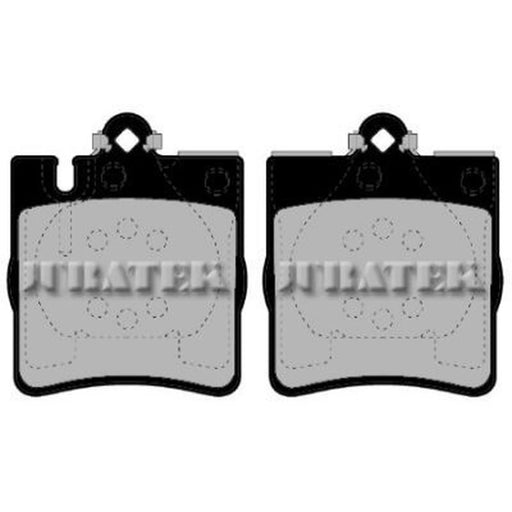 Juratek Rear Brake Pad Set fits Mercedes-Benz C-Class 2000-2008