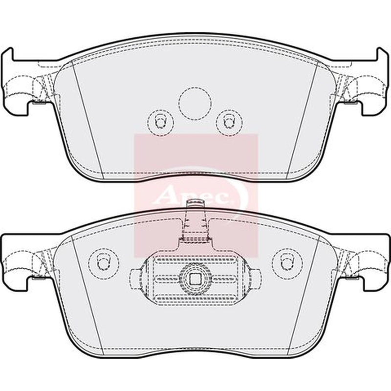 Apec Front Brake Pad Set PAD2189