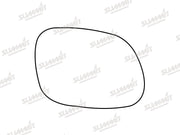 Summit Stick-On Standard Mirror Glass fits Kia Soul 14 to 17 RHS Summit - Bars 4 Cars