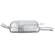 Hella End Silencer Rear fits Opel Zafira A 1999-2005 1.6 1.8