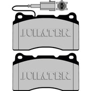 Juratek Front Brake Vented Discs & Pads fits Subaru Brz 2012 on 2.0