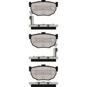 Juratek Rear Brake Discs & Pads fits Hyundai Coupe II 2001-2009 1.6 2.0 2.7