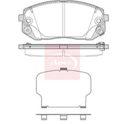 Apec Front Brake Pad Set PAD2348