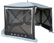 Quest Screen house 6 Pro pop up Gazebo (Grey) Quest Leisure - Dynamic Drive