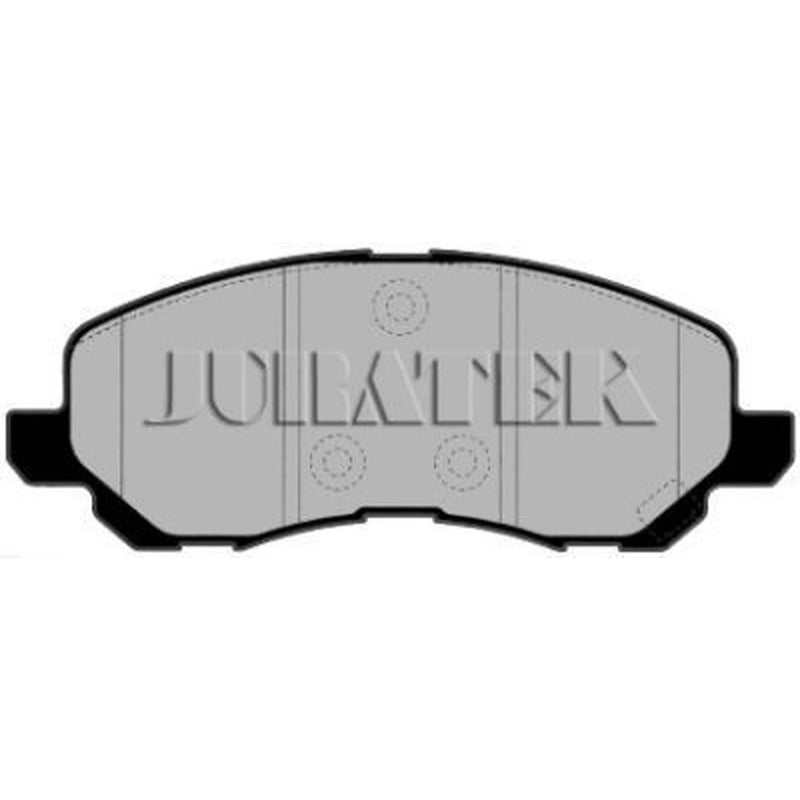 Juratek Front Brake Pad Set fits Chrysler Sebring 2007-2010 2.0 2.4 2.7