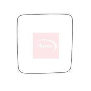 Apec Exterior Wing Mirror Glass Left fits Opel Combo Box Body 2001 on 1.6 1.7