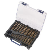 Sealey HSS Cobalt Fully Ground Drill Bit Assortment 170pc1-10mm DBS170CB Sealey - Dynamic Drive