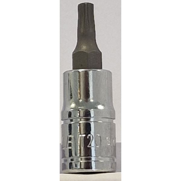 Carlyle Hand Tools Star Bit - T20 - 1/4In. Drive Socket T20 Carlyle Hand Tools - Dynamic Drive