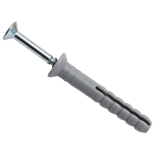 Masonmate® Nylon Hammer-In Fixing 6 x 40mm (150) MASONMATE® - Dynamic Drive