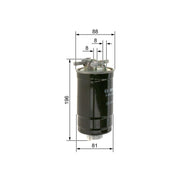 Bosch Fuel Filter Element fits Fiat Punto 1994-2000 1.7