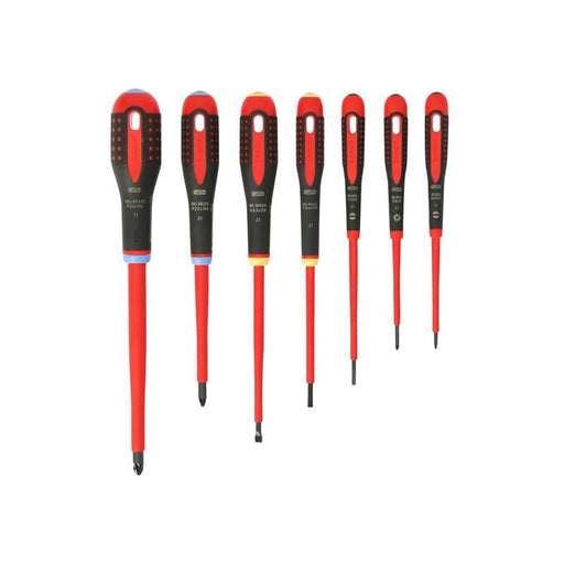 Bahco BE-9888S ERGO™ VDE Insulated Screwdriver Set, 7 Piece Bahco - NN4 Online