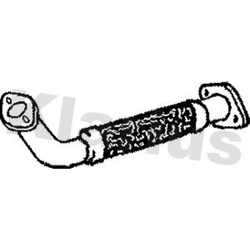Klarius Exhaust Pipe OD fits Ford Mondeo 2000-2007 2.0