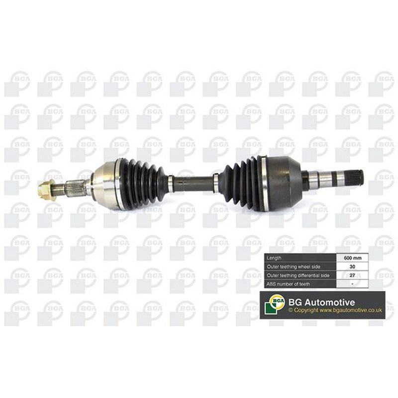 BGA CV Drive Shaft Driveshaft Front Right fits Opel Signum 2003-2008