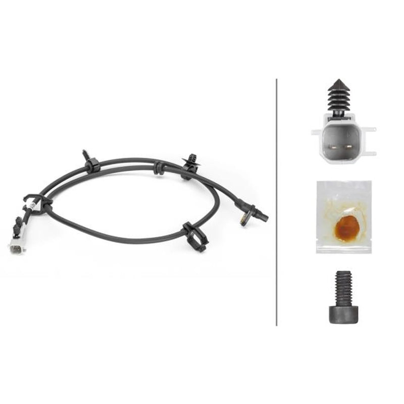 Hella ABS Wheel Speed Sensor Rear
