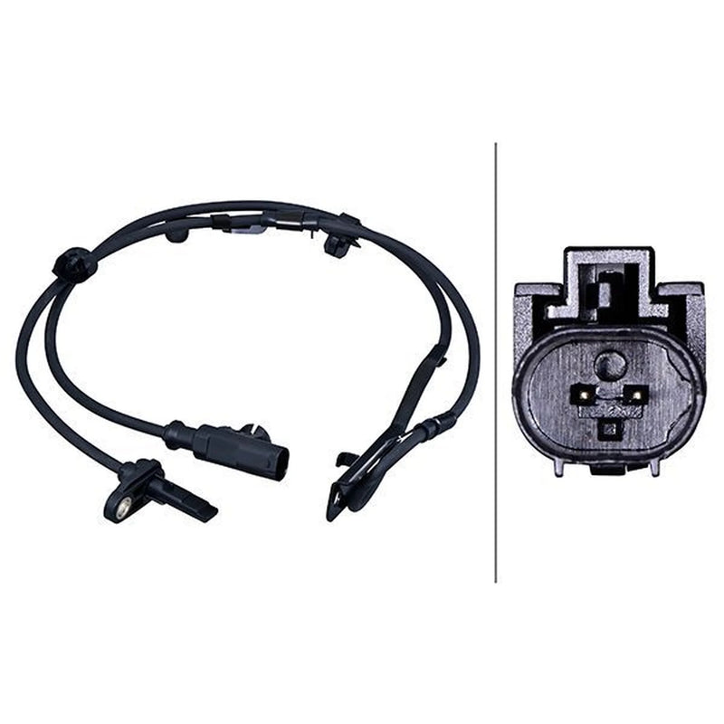Hella ABS Wheel Speed Sensor Front fits Toyota Auris 2006-2018