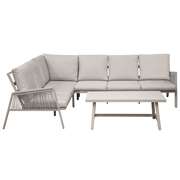 Dellonda Fusion 4 Piece Outdoor Furniture Set Dellonda  - Dynamic Drive