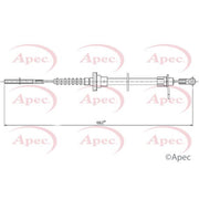 Apec Clutch Control Cable Pull fits Citroën C25 1981-1994 1.8 2.0 2.5