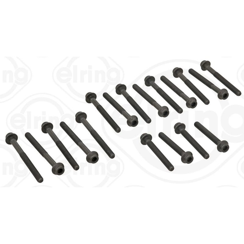 Elring Cylinder Head Bolt Set fits Daewoo Musso 1999 on 2.2