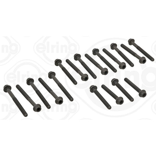 Elring Cylinder Head Bolt Set fits Daewoo Musso 1999 on 2.2