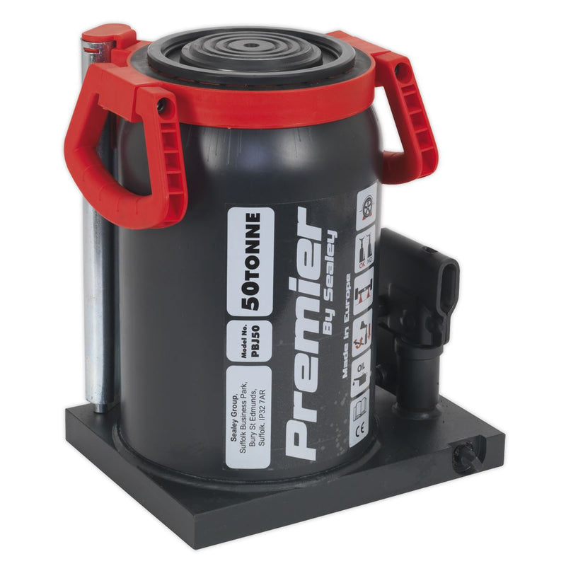 Sealey Premier Bottle Jack 50tonne PBJ50 Sealey  - Dynamic Drive