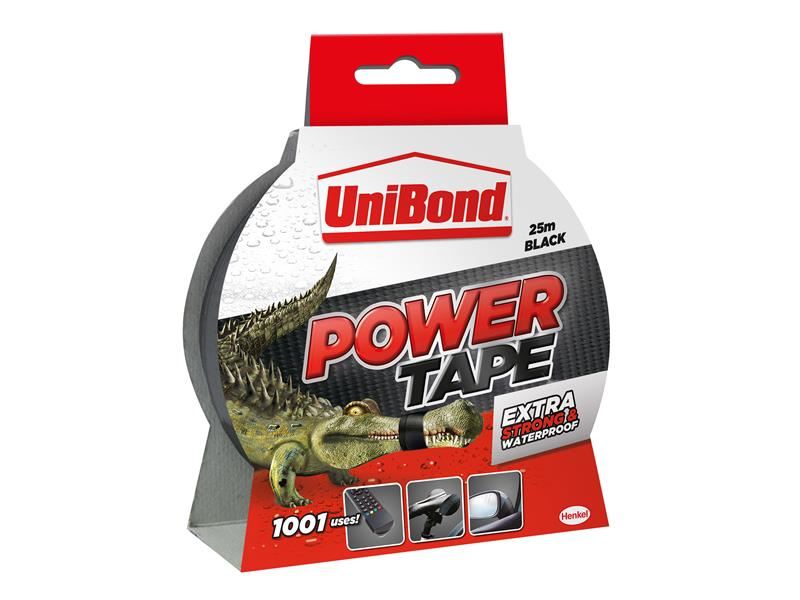 UniBond DIY Power Tape Black 50mm x 25m UniBond - NN4 Online