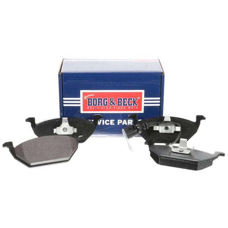 Borg & Beck Front & Rear Brake Discs & Pads fits Seat Toledo III 2007-2009 1.4