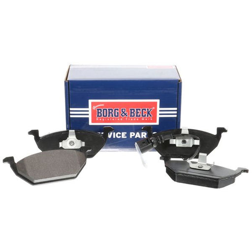 Borg & Beck Front & Rear Brake Discs & Pads fits Seat Toledo III 2007-2009 1.4