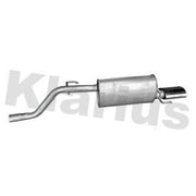 Klarius Box With Tail Pipe Rear fits Opel Corsa E 2014 on 1.0
