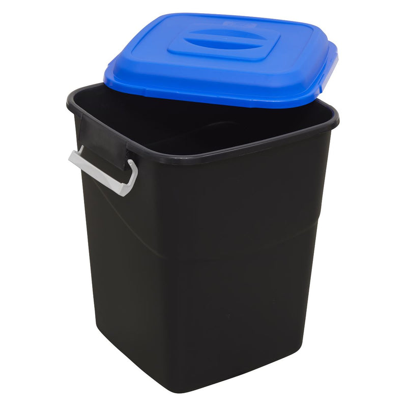 Sealey Refuse/Storage Bin 50L Blue BM50B Sealey - Dynamic Drive