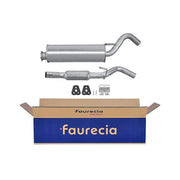 Hella End Silencer Rear fits Mitsubishi L200 1996-2007 2.5
