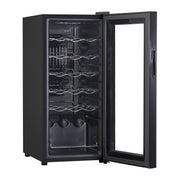 Baridi 18 Bottle Wine Fridge & Cooler - Black DH6 Baridi - Dynamic Drive