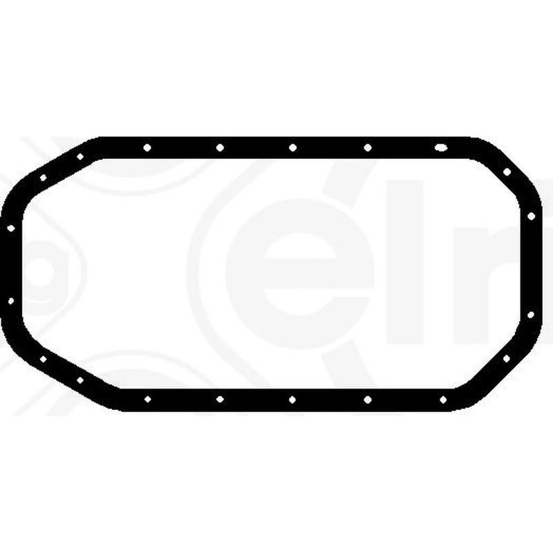 Elring Oil Sump Gasket Wide Thick fits Audi 50 1974-1978 1.1 1.3