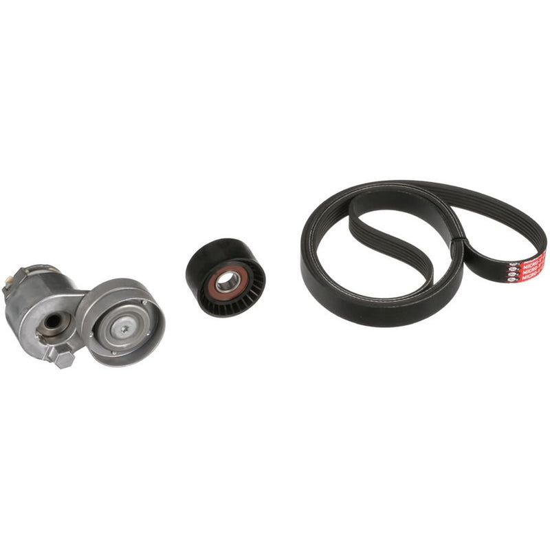 Gates V-Ribbed Belt Set fits Mitsubishi Carisma 2000-2006 1.9