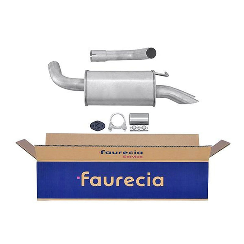 Hella End Silencer Rear fits Ford Mondeo III Turnier 2000-2007 2.0 2.2